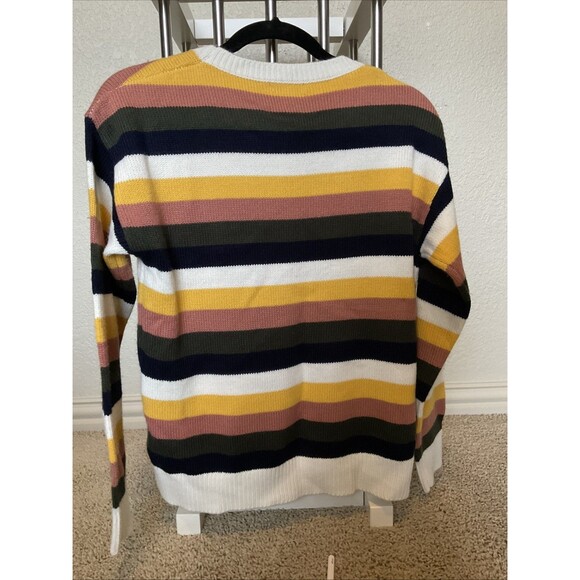 GB Striped Sweater, Multicolored, Size: Small - Picture 5 of 6